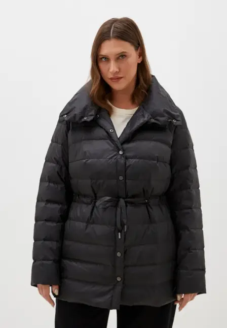Пуховик Modress. Цвет: черный.