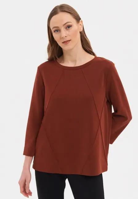 Лонгслив Gerry Weber. Цвет: коричневый.