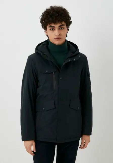 Парка Urban Fashion for Men. Цвет: синий.