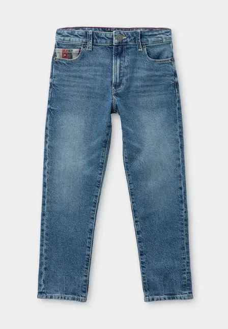 Джинсы Tommy Hilfiger. Цвет: голубой.
