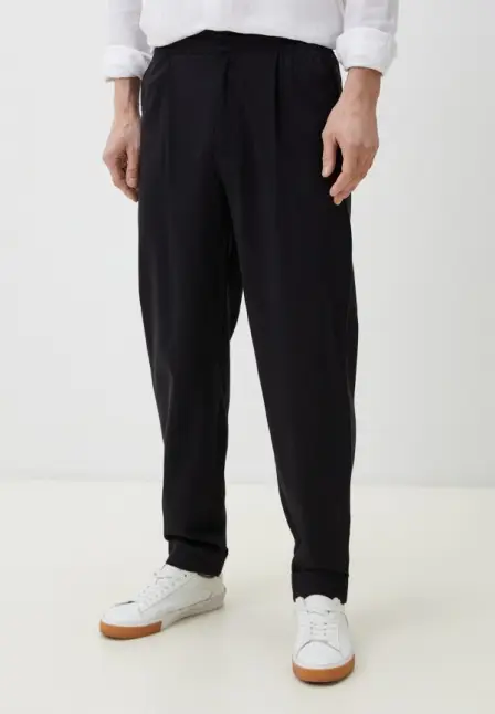 Брюки Urban Tiger. Цвет: черный.