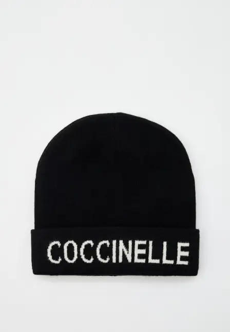 Шапка Coccinelle. Цвет: черный.