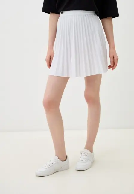 Юбка Lacoste. Цвет: белый.