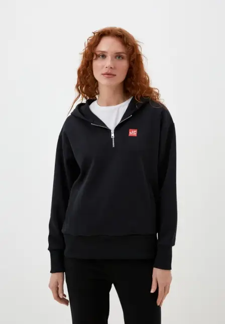 Худи JC Just Clothes. Цвет: черный.