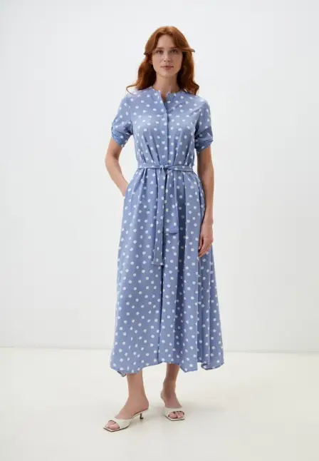 Платье La'Phenix Dress. Цвет: голубой.