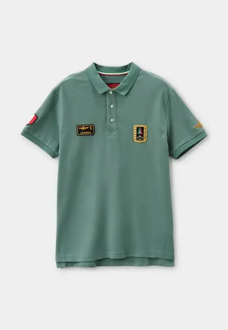 Поло Aeronautica Militare. Цвет: зеленый.