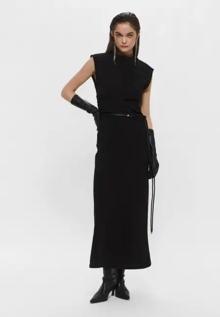 Платье MSGM. Цвет: черный.
