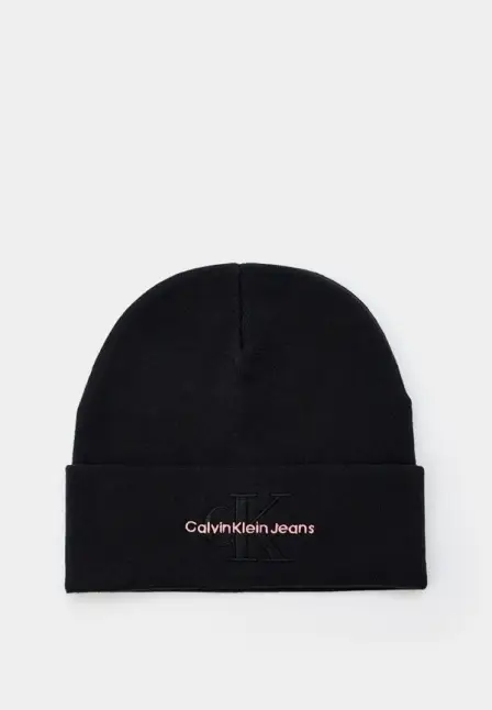 Шапка Calvin Klein Jeans. Цвет: черный.