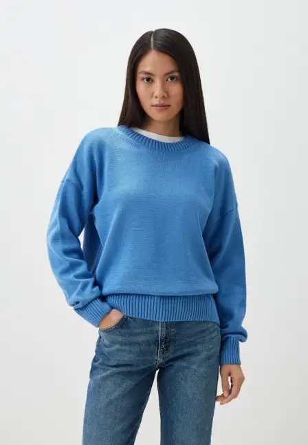 Джемпер Империя Stylish. Цвет: голубой.