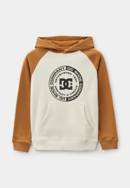 Худи DC Shoes. Цвет: бежевый.