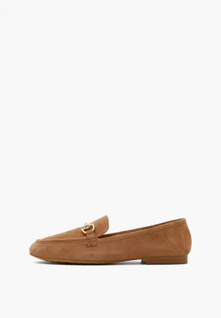 Лоферы Aldo. Цвет: бежевый. Материал: натуральная кожа.