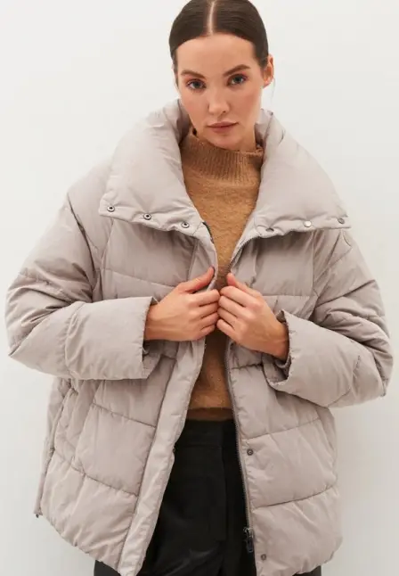 Пуховик Gerry Weber. Цвет: серый.