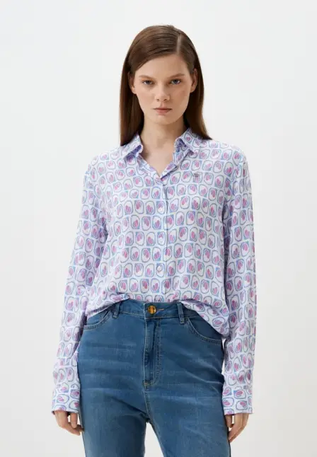Блуза U.S. Polo Assn.. Цвет: белый.